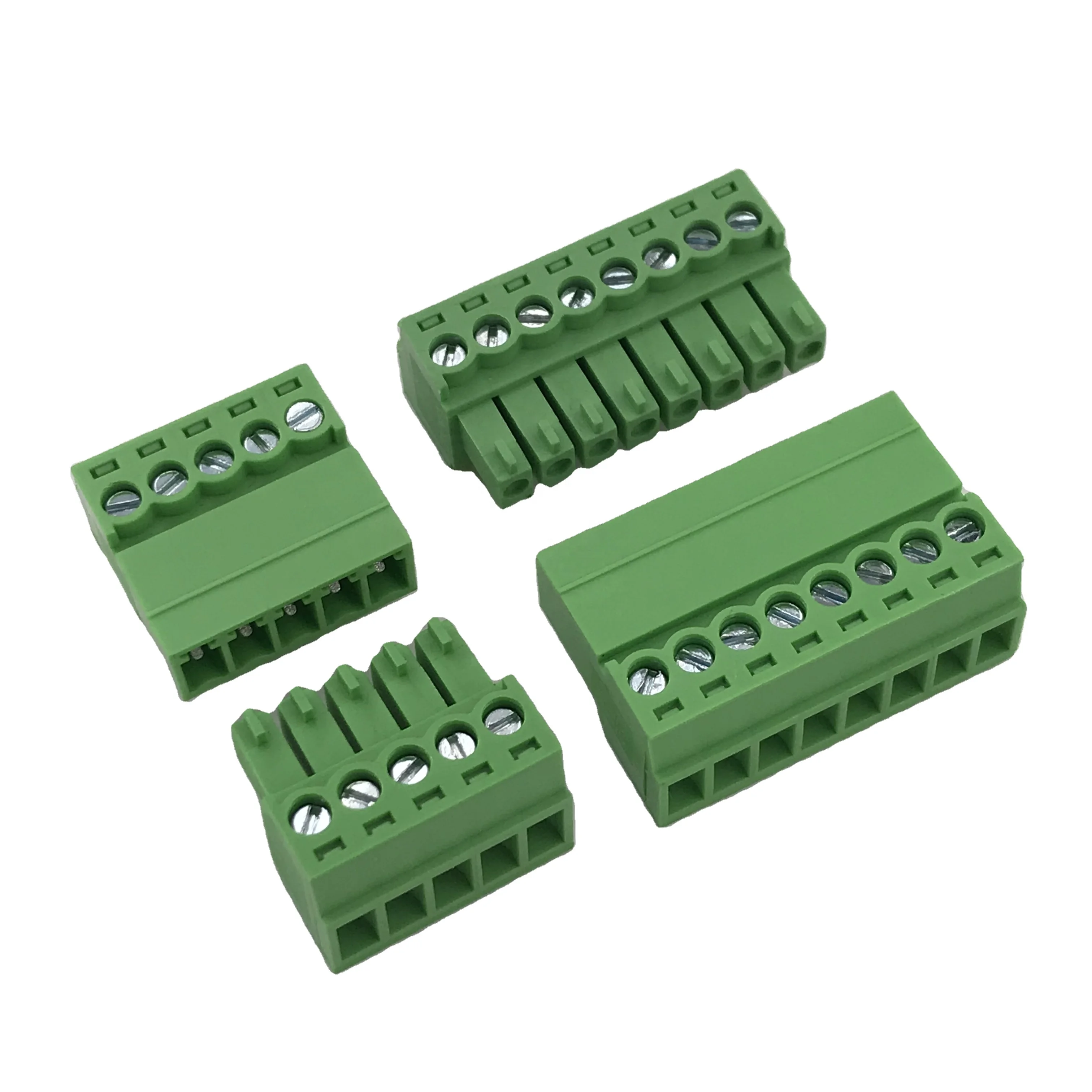 3.5mm Pitch male and female pluggable terminal block connector wire to wire 300V 8A