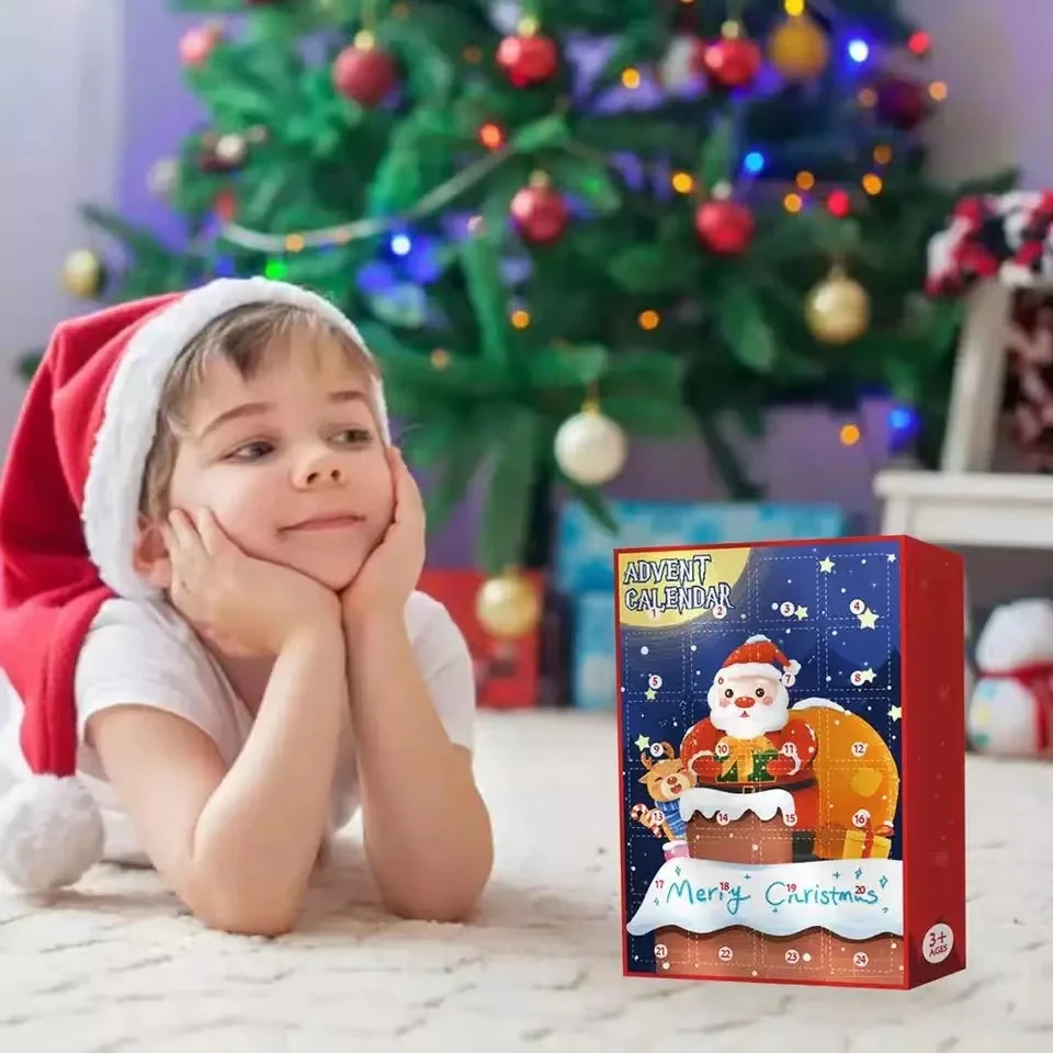 Christmas 24 Days Countdown Advent Calendar With 24 Toy Gift For Boys Girls Advent Calendar Kids Fidget Advent Calendar