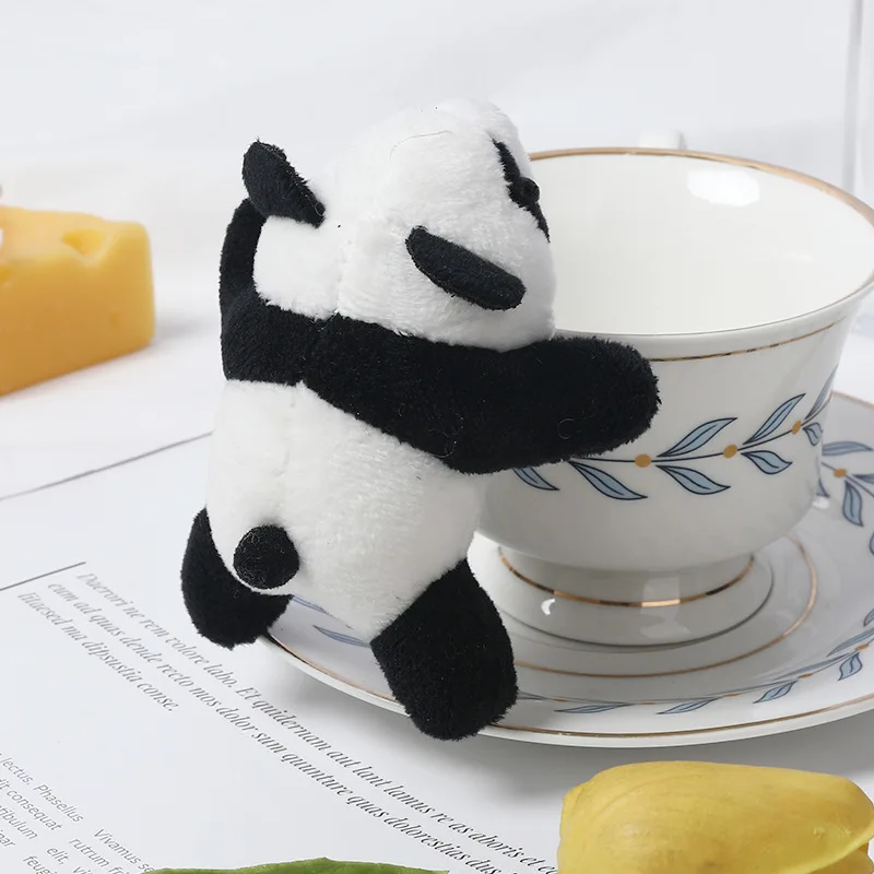 New cartoon hair card accessories backpack pins doll clothing accessories red panda brooch