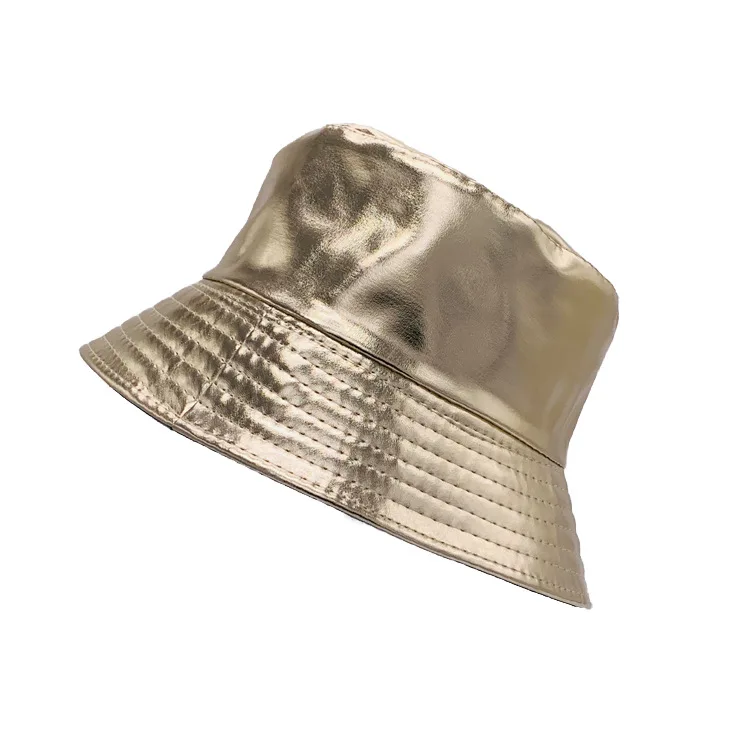 New Design Pu Fashion Waterproof Fishing Hats Women Sun Bucket Cooling Hard Hat With Sun Veil