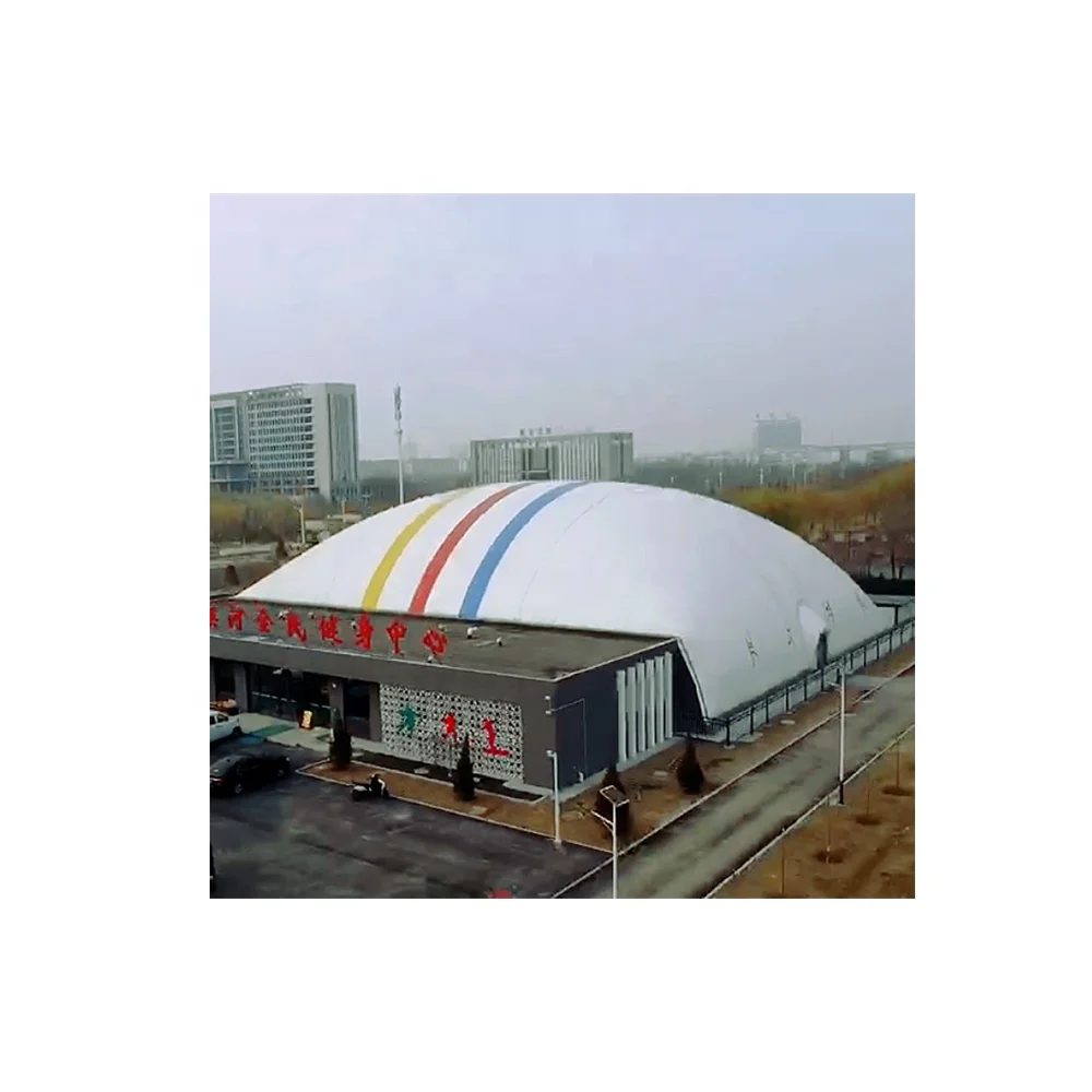Better quality inflatable swimming pool dome membrane swimming pool  air dome Inflatable dome