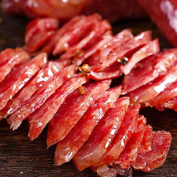 200 г короля королей хорошего вкуса консервированных продуктов из свинины китайская колбаса Jiawei
