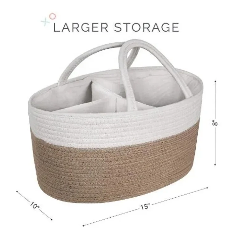 ENWEI Portable felt diaper caddy organizer mummy storage bag felt baby diaper caddy mommy bag nursery organizer
