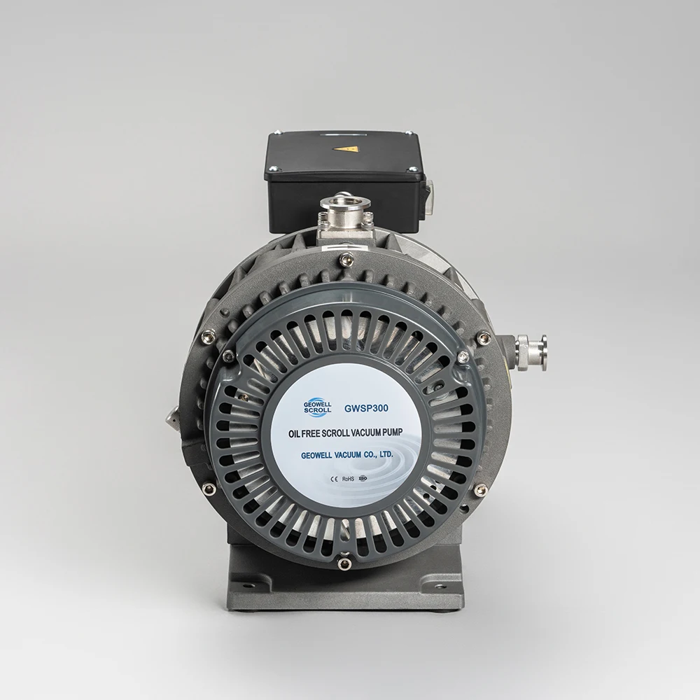 GWSP300 dry scroll pump use for Scanning electron microscopy,LED/LCD/Laser tube,Coating, PVD/CVD/PLD
