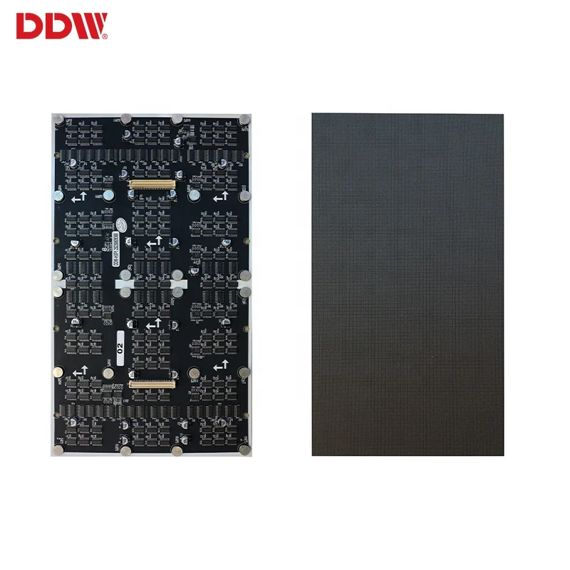 DDW High Performance 4K HD Ledwall Panel P1.9 P1.25 P1.56 P1.8 Seamless Splicing Indoor Led Display Screen For Conference Room