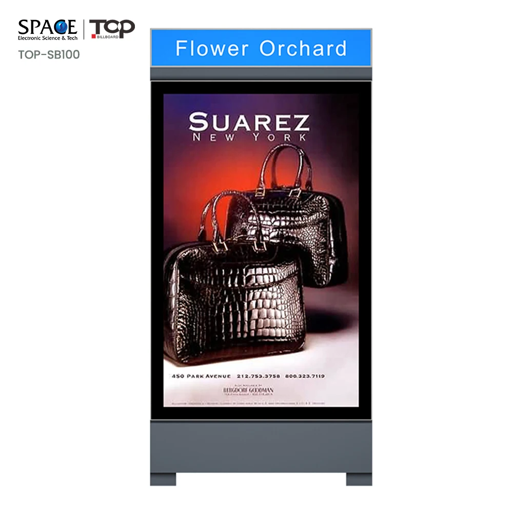 CE Outdoor Advertising LED Walking Billboard with Strength Structure