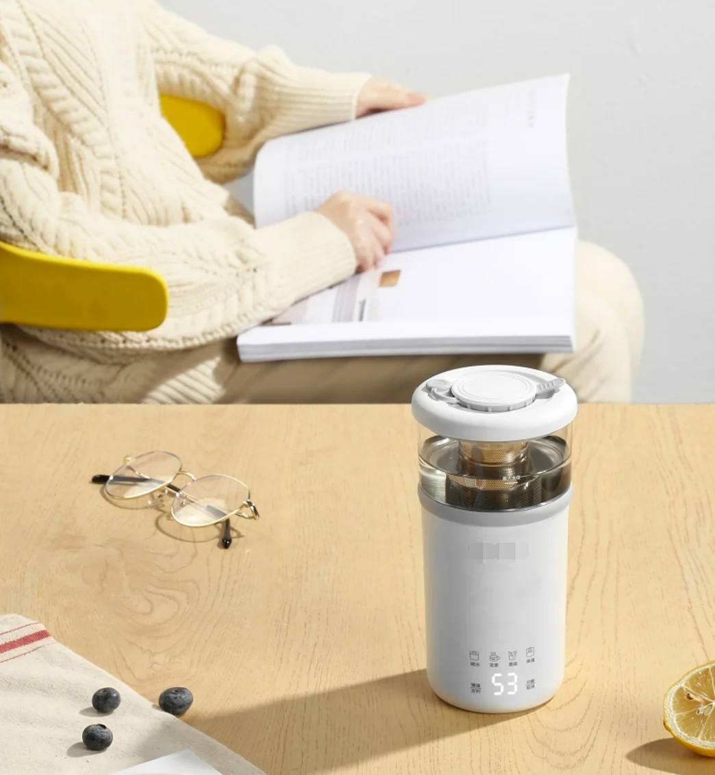 350ml Mini  Electronic Automatic Tea kettle Water Keep Warm Teapot Health cup Electric cup