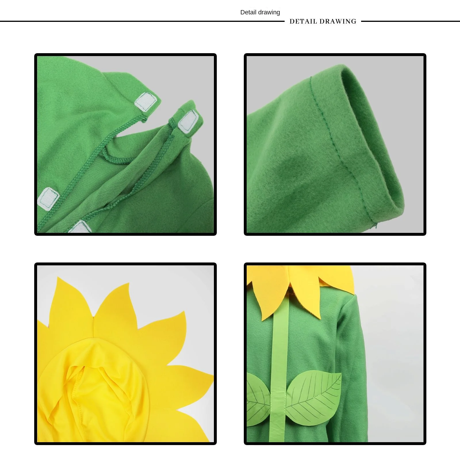 Wholesale Kids Performance Sunflower Headgear Funny Prop Sunflower Hat Hood for Dance Party Festival Games