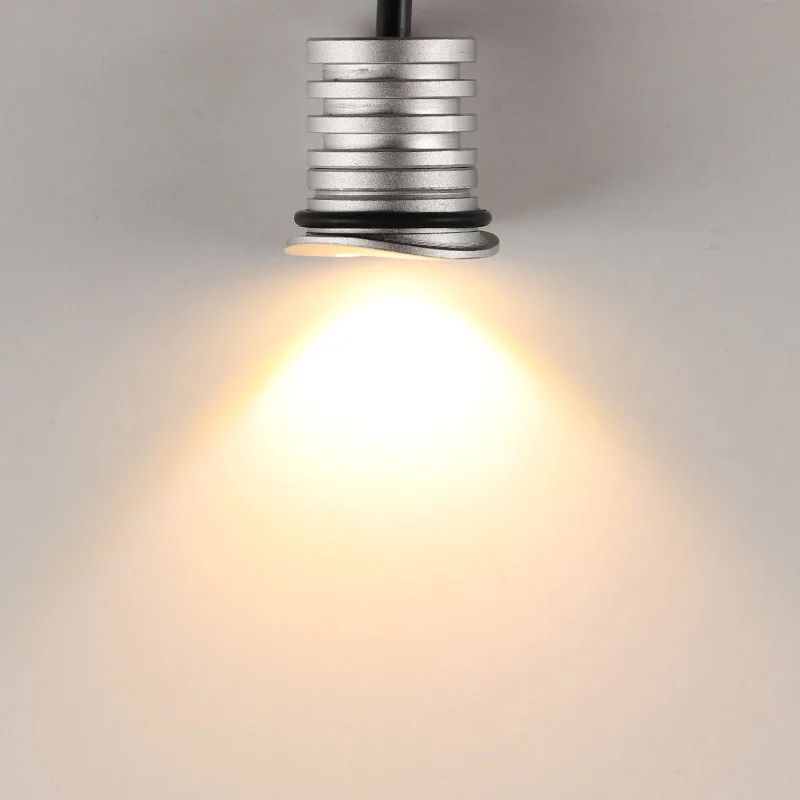 Exterior1W LED Handrail Stair Stainless Cable Railing Lights IP67 Waterproof Interior LED Light Railing Recessed Spot Light