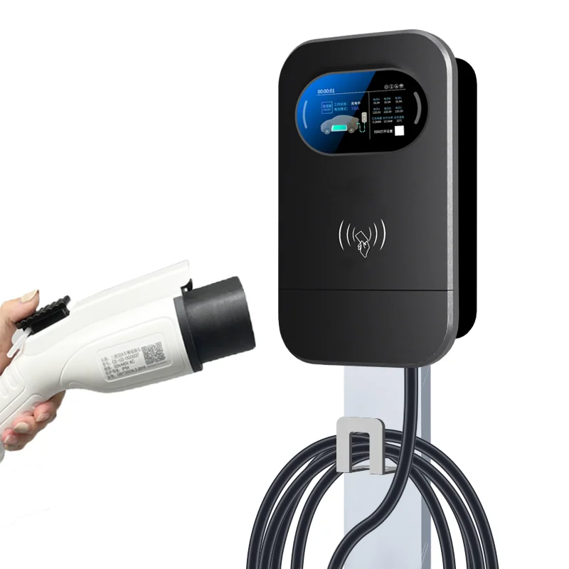 22kw электрическое зарядное устройство автомобильной радиостанции 3 фазы ev быстрой зарядки wallbox ev зарядное устройство