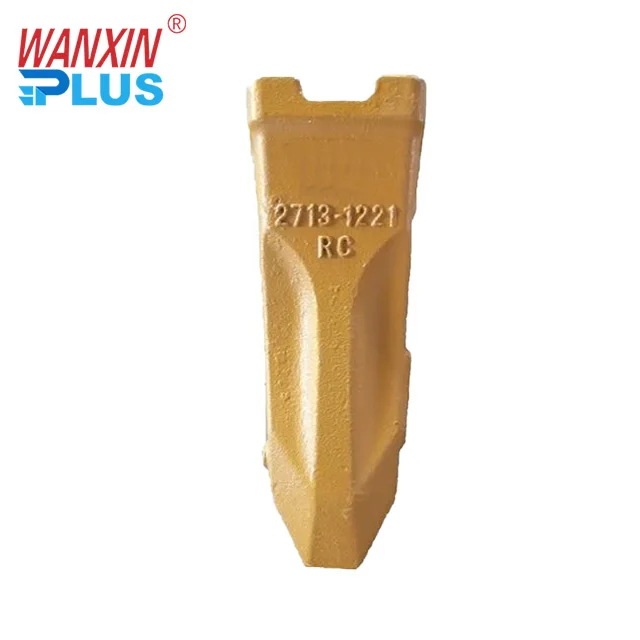 Hot Sale Mini Excavator Loader Spare Parts Bucket Teeth 27131221RC For Doosan Excavator