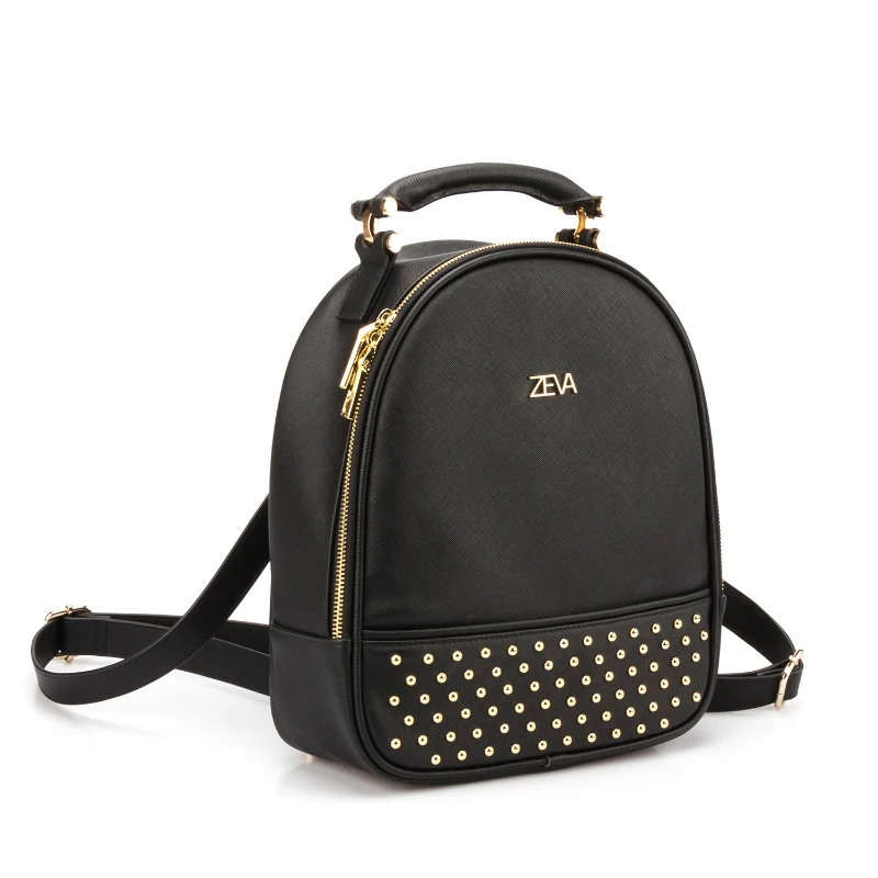 Wholesale Factory custom designer waterproof Leather Backpacks travel backpack set School Bags casual  for Women