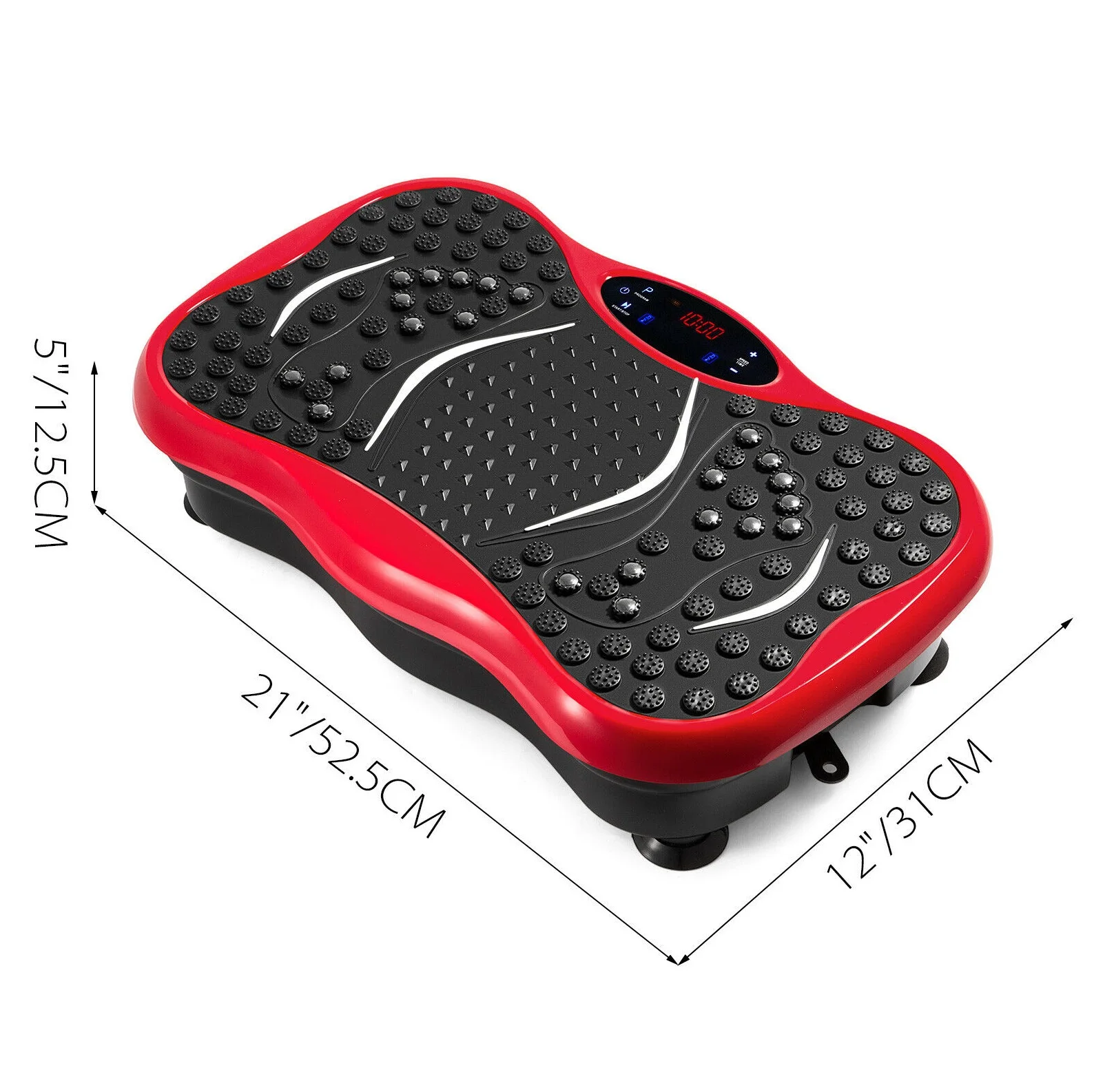 Fitness Vibration Plate Exercise Equipment Whole Body Shape Exercise Machine Vibration Platform Fit Massage Workout Trainer