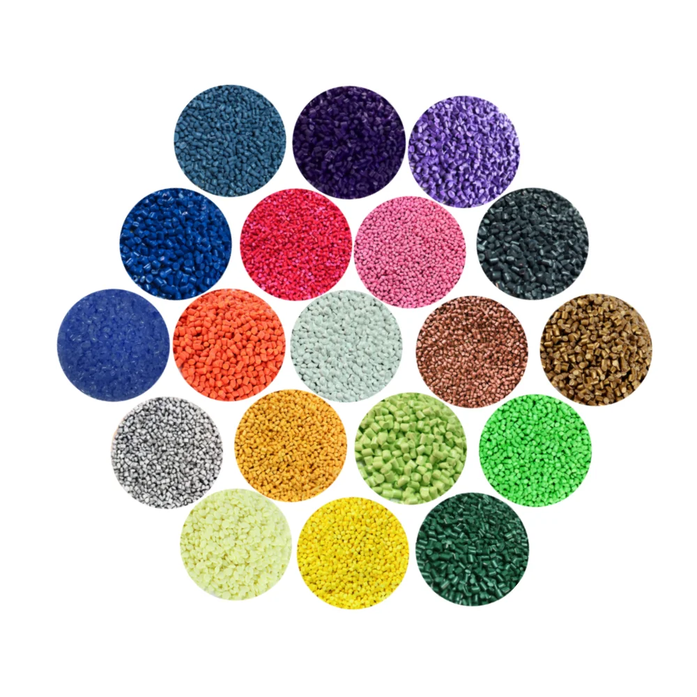 Standard Grade Pp Pe Hdpe Pet Polypropylene Plastic Granules Injection Molding Grade Color Plastic Masterbatch