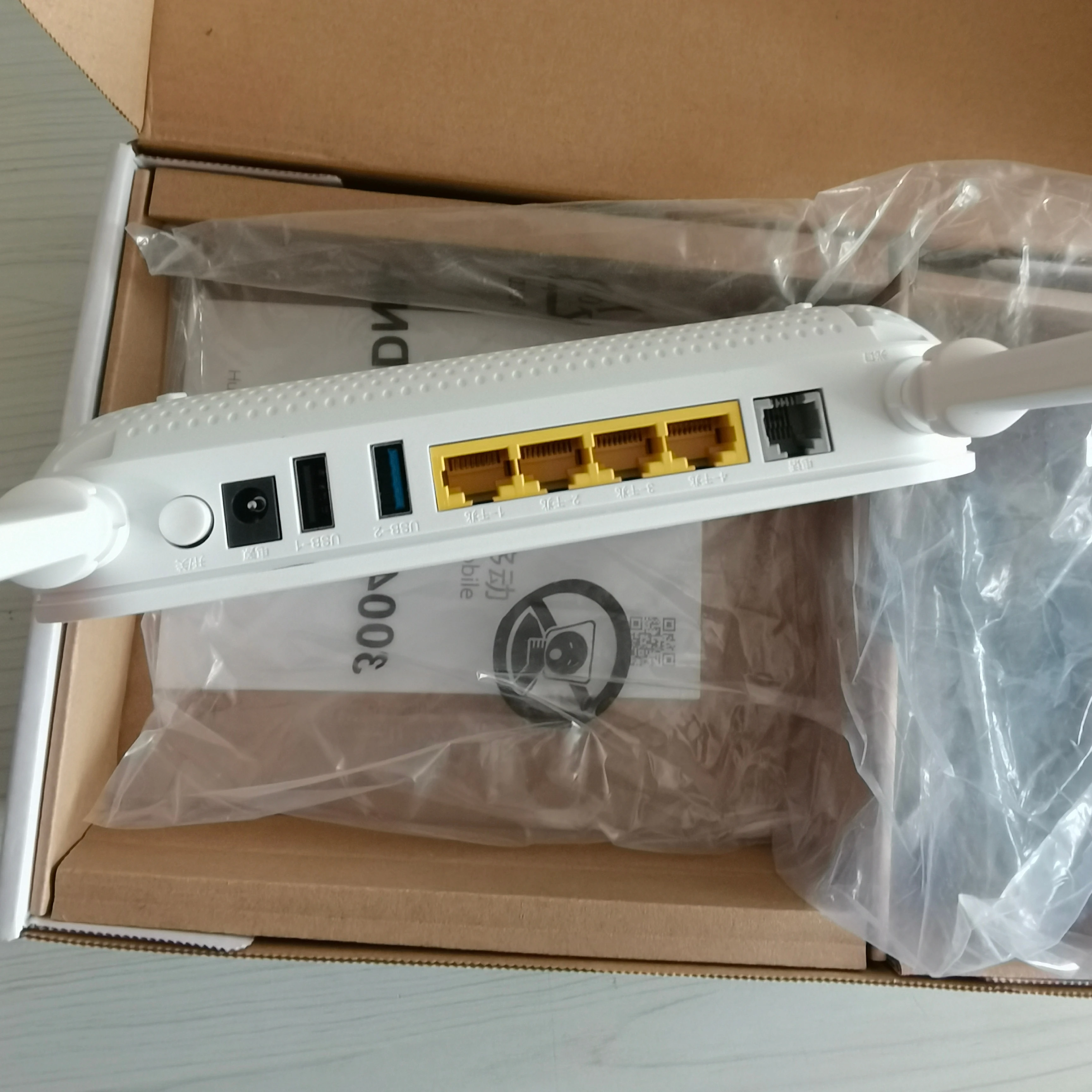 FTTH Wifi 6 Wireless 4GE+1USB Mesh Router ax3000 Huawei HN8145X6 HN8546X6 XGPON 10G ONU