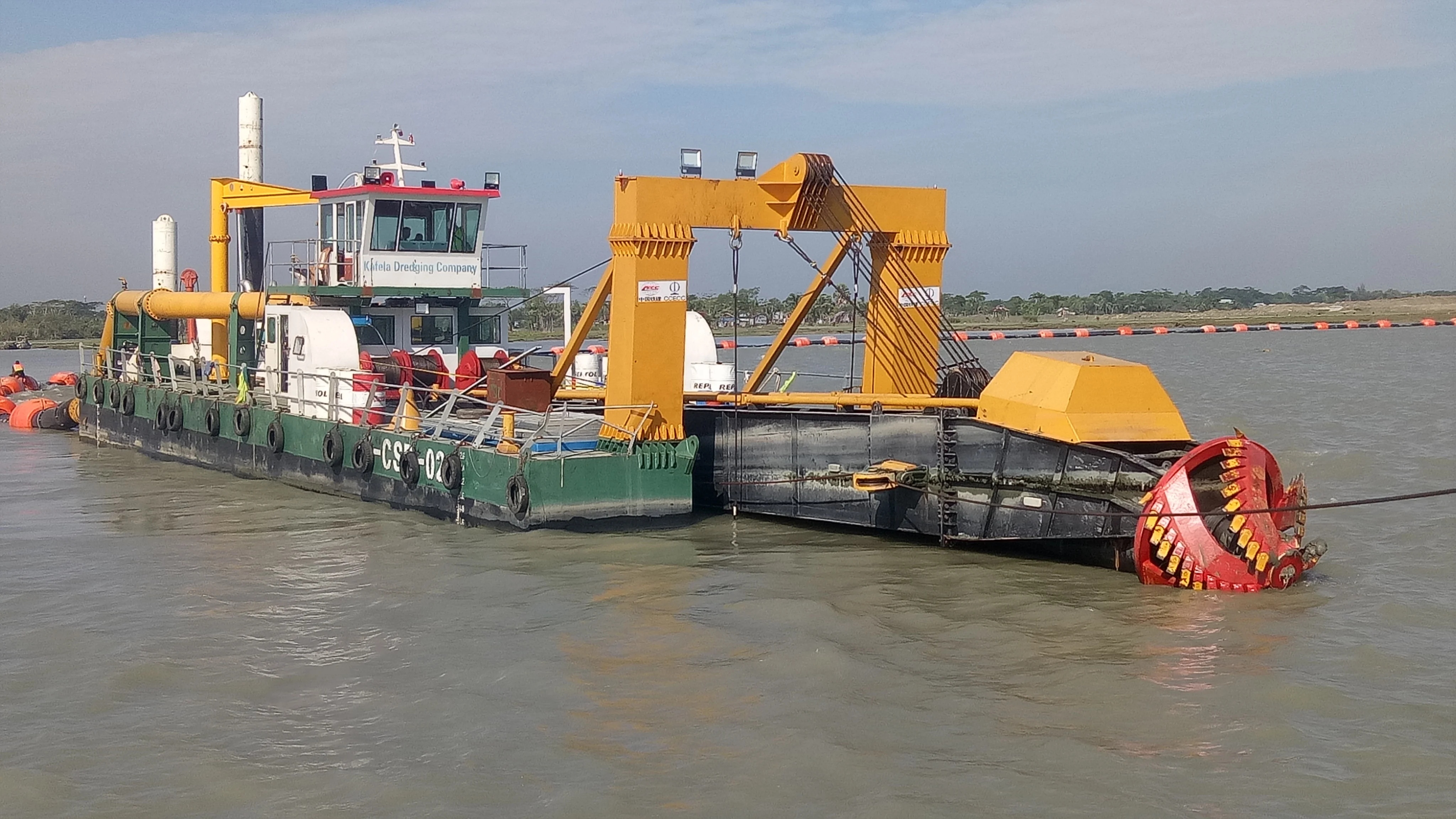 20 Inch 3500m³/hour Cutter suction Dredger/Gold Dredge machine/Dredger/Sand Dredger Machine In India