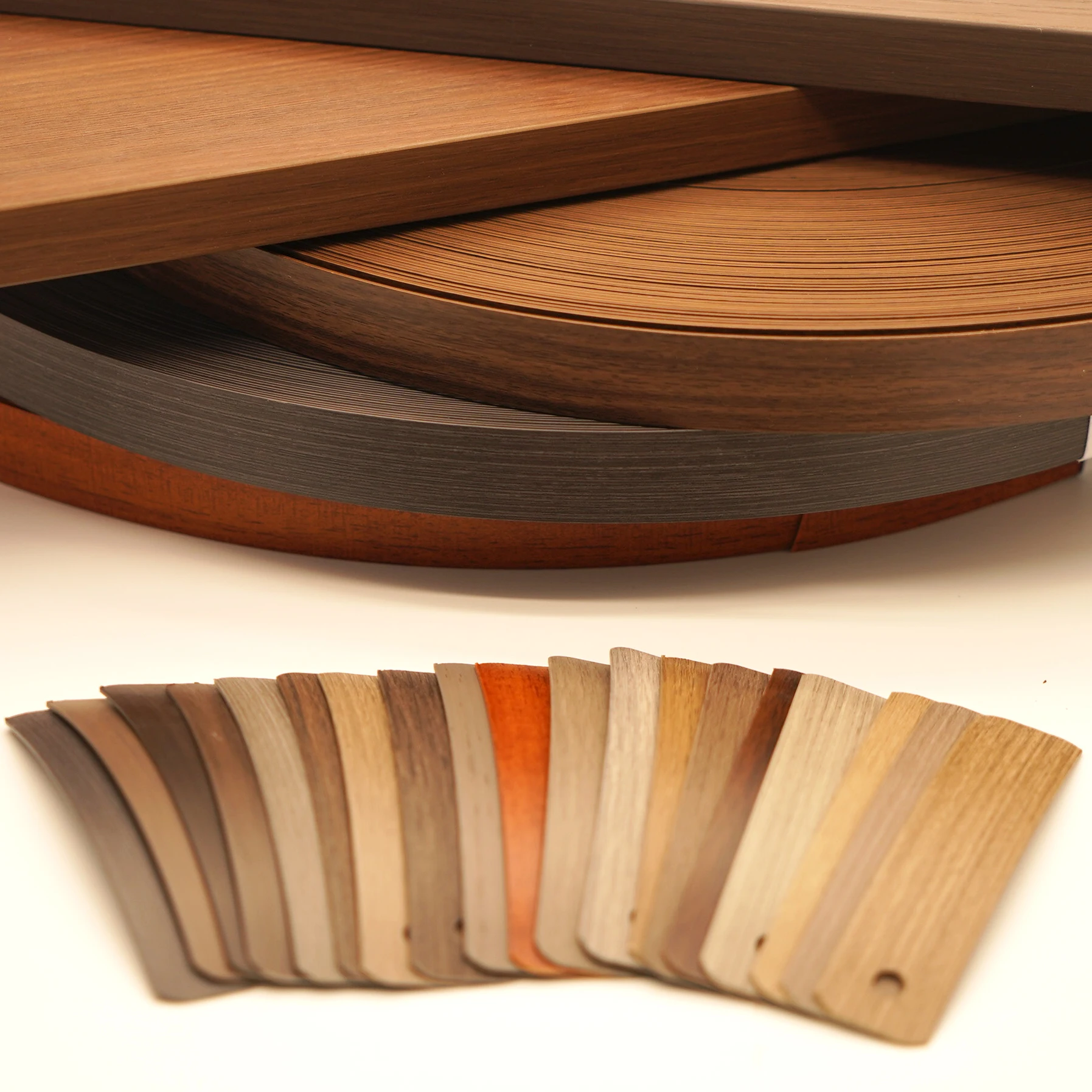 Factory Sale High Quality Edge Banding Machine Using High Quality Wood Furniture PVC Edge Band Tape Strip For Cabinet