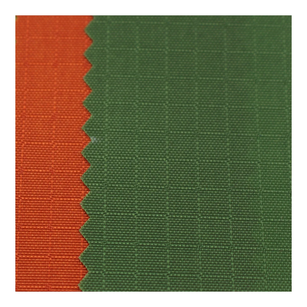 nylon oxford ripstop 210d 210 denier nylon ripstop with PU coated