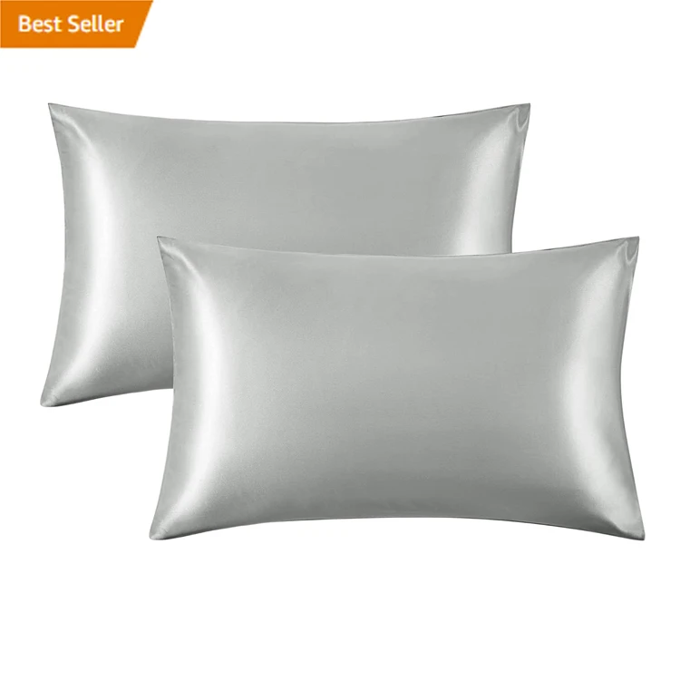 Luxury Bedsure Satin Pillowcase For Hair And Skin Queen Satin Pillow Covers