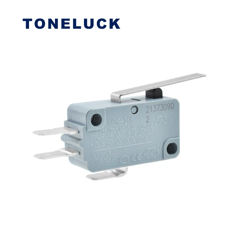 China Manufacturer Factory Metal Straight Lever SPDT ON-OFF OFF-ON Microswitch Sensor Rice Cooker Limit Switch