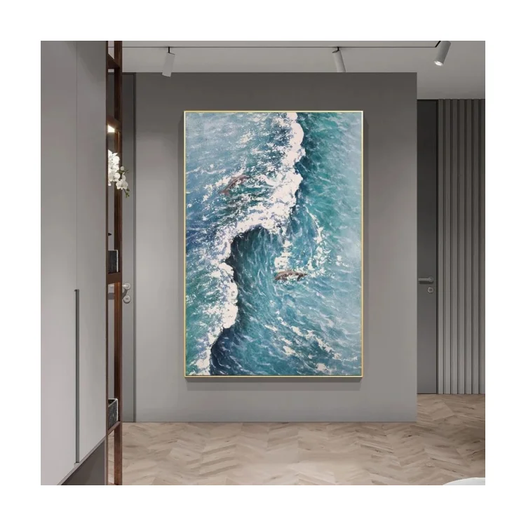 Dropshipping  100% hand painted Decor Living Room Art Work Canvas Paintings