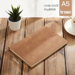 Cheap Journals custom logo notebook customizable A5 A6 B5 Leather Spiral Notebook School Office Business Travel Notebook