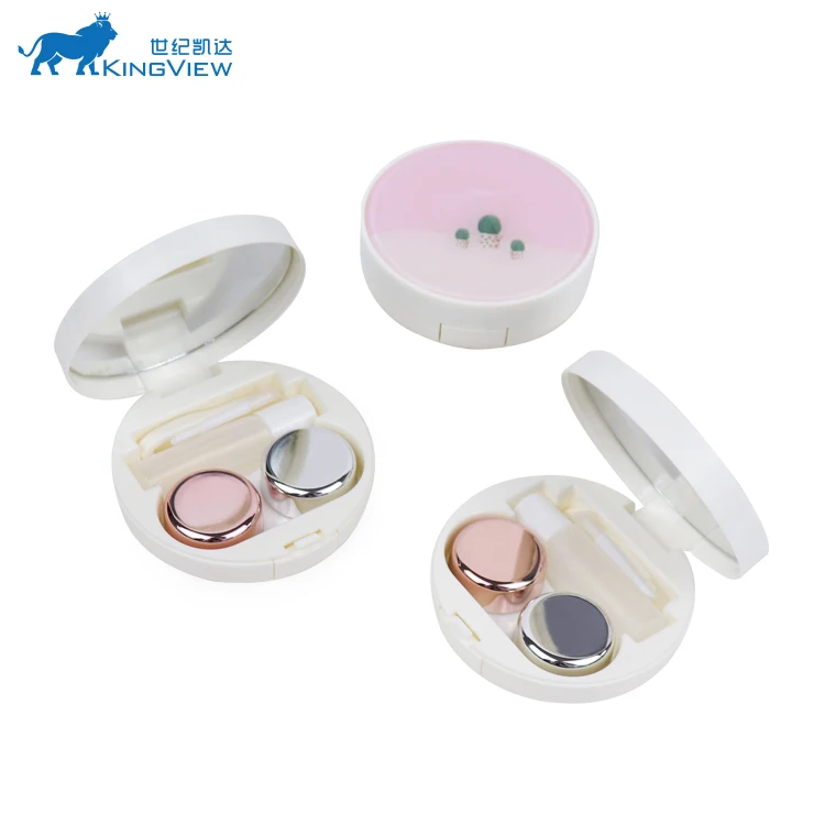 contact lens casing portable designer contact lens case cute contact lens case
