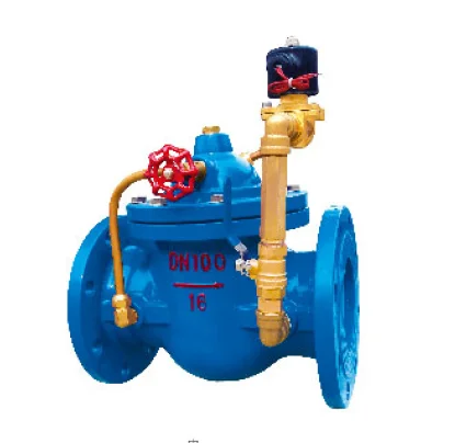 Factory Low Price Ductile Cast iron 600X hydraulic electric control valve