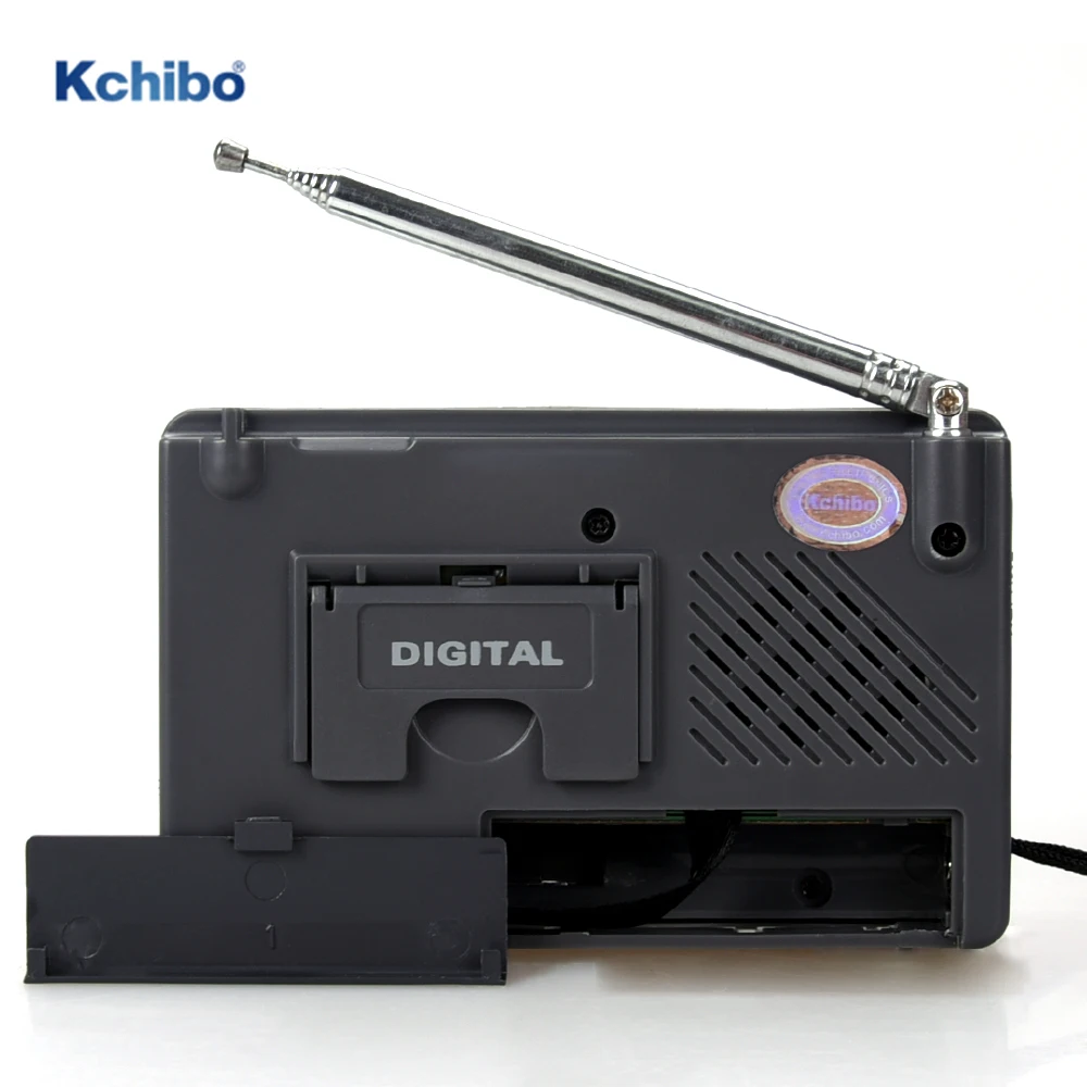 High quality digital display FM/MW/SW portable style radio Kchibo radio