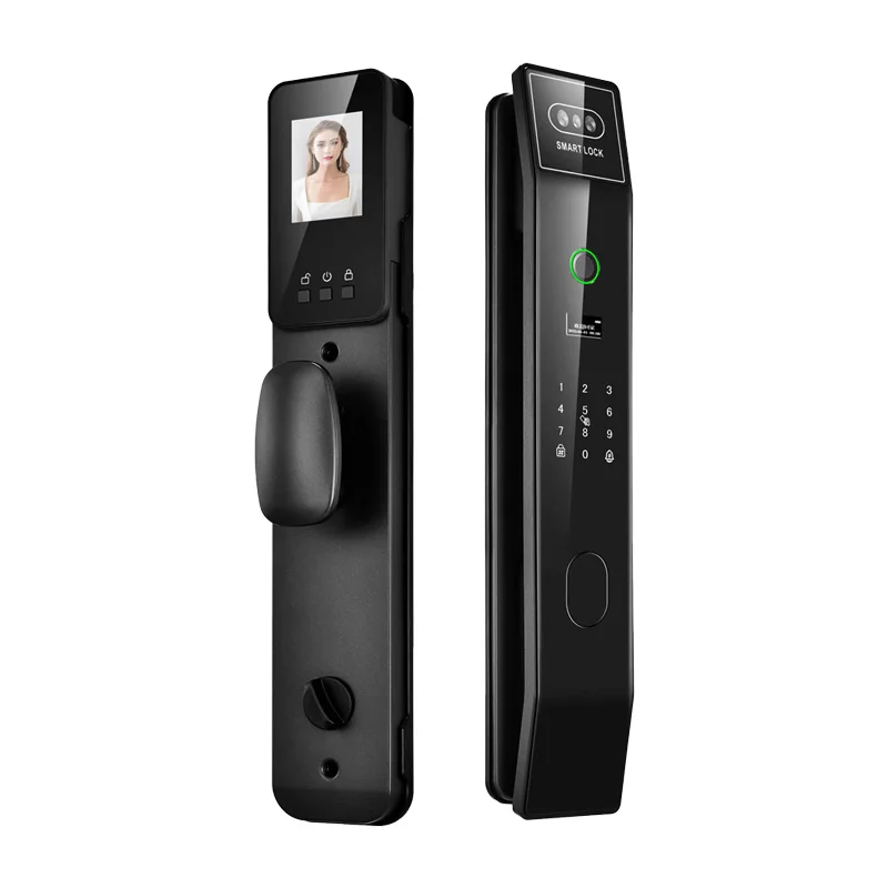 LEZN N3 Tuya Fully automatic intelligent fingerprint lock with visual cat eyes equipped with advanced scanning technology