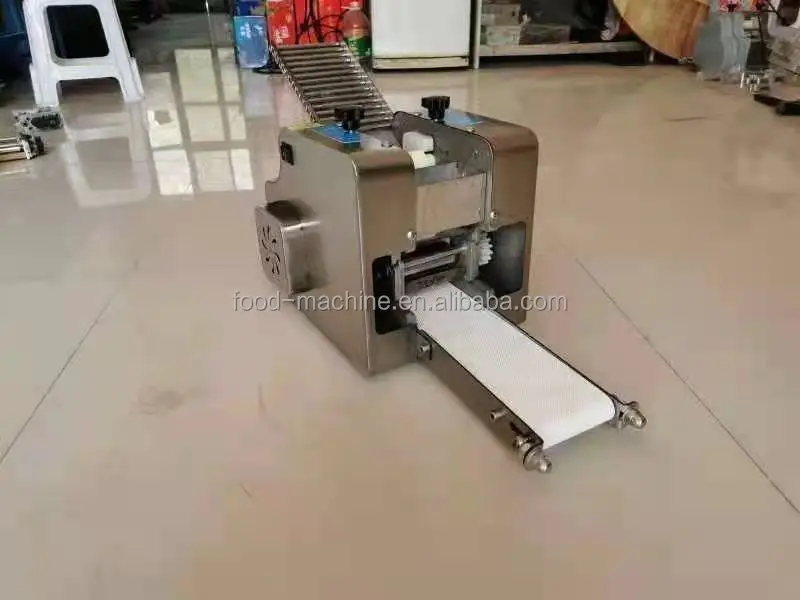 Automatic Small Home Commercial Spring Roll Samasa Wonton Bun Siumai Wrapper Dumpling Skin Machine
