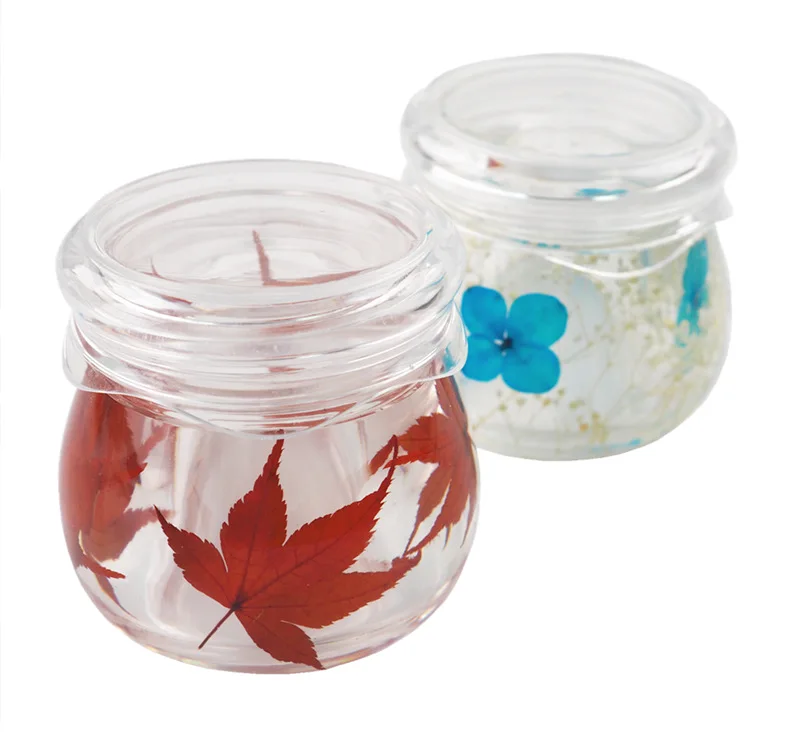 Hot Sale Pudding Cup Storage Box Silicone Bead Mirror Mold Storage Epoxy Resin Molds Silicone Rubber