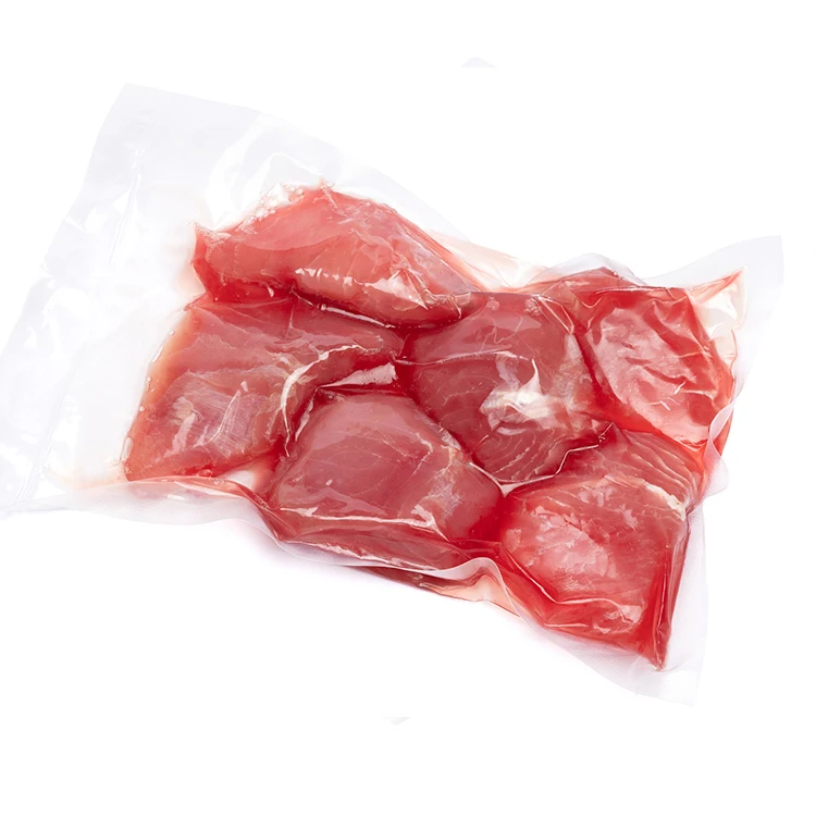 Changxi Factory Supplier 525mm*100um Food Grade PA PE Vacuum Packing Bag Embossed Food Plastic Storage Nylon Vacuum Bag