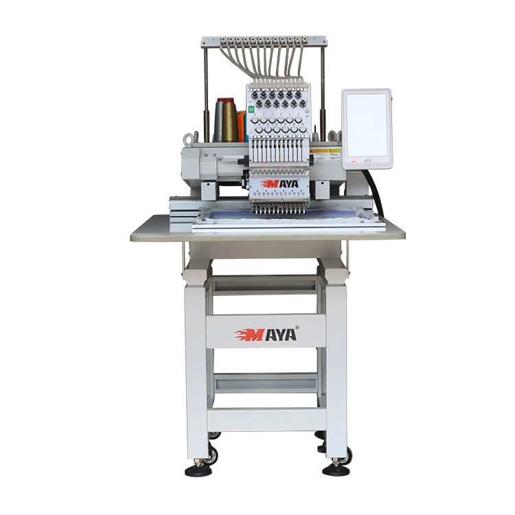 2022 Single Head 12 Needle Computerized Domestic Embroidery Machine Quality For Bead Embroidery