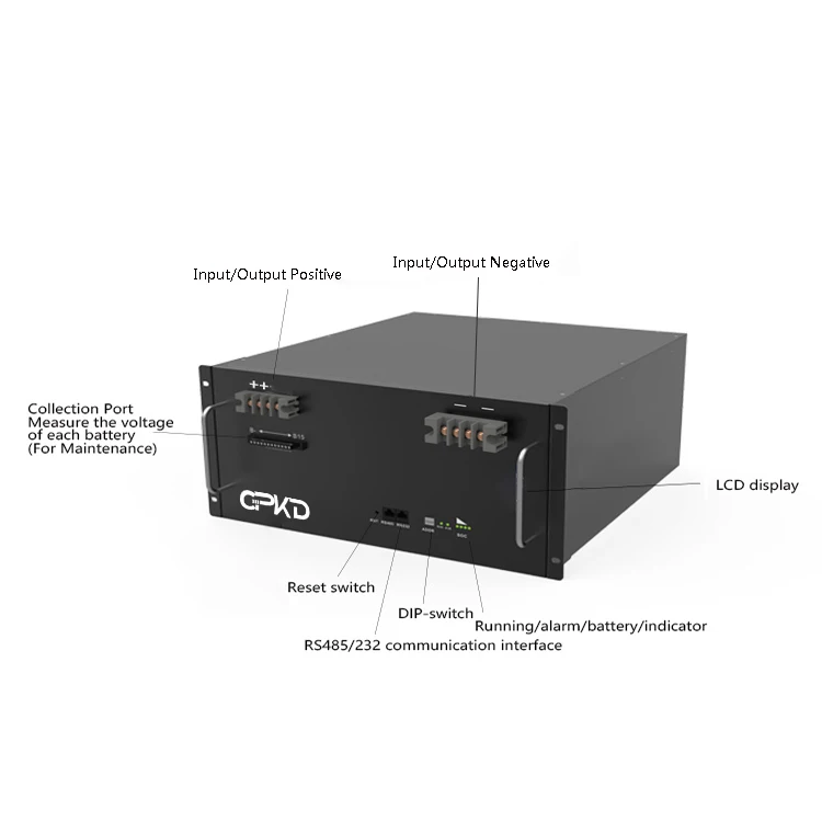 Batterie lithium telecom 5G 5U 48V battery pack 100Ah energy storage lithium LFP LiFePO4 Battery for base station