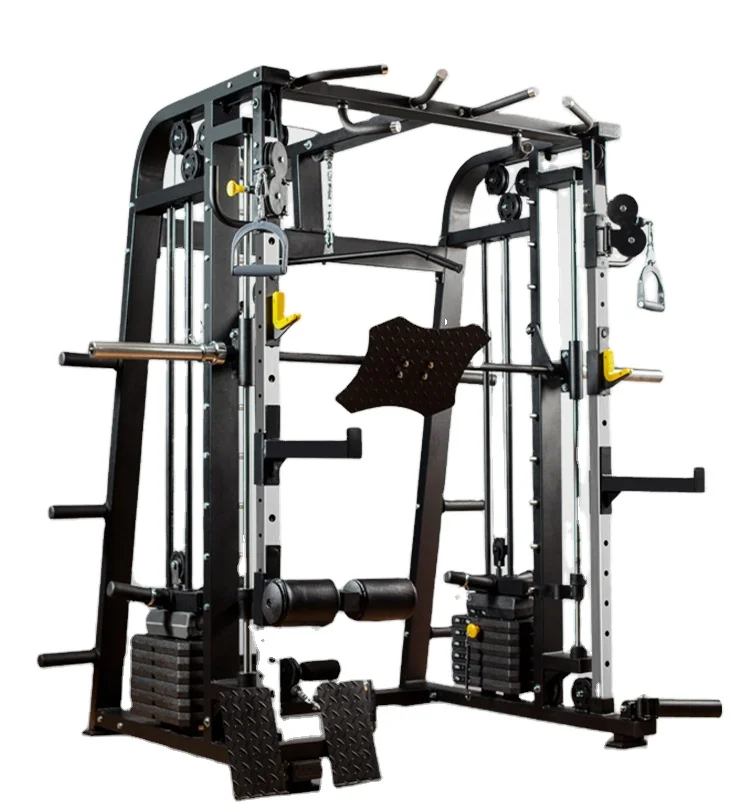 High Quality Multifunctional Professional Home Fitness Equipment Bench Press Dosmith All-in-One Machine with Cable Crossover