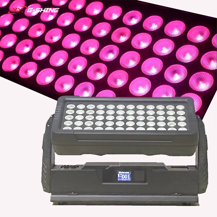Профессиональный открытый Свадебный сценический праздник 60X10W RGBW 4в1 ip65 светодиодный настенный светильник водонепроницаемый