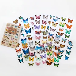 16Pcs Diary Sticker Scrapbooking Memories Collection Planner Japanese Junk Journal Kawaii Decorative Stationery Craft Sticker