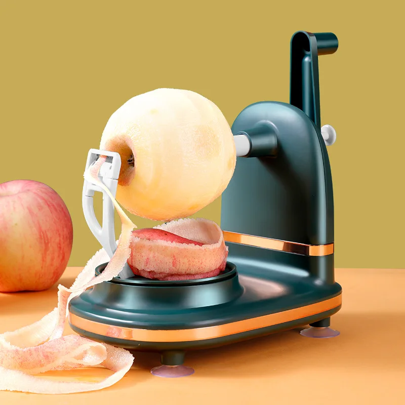 Hot-selling Product Kitchen Accessories Gadgets Apple Crusher Peeling Machine Multifunction Rotary Pear Apple Peeler Cutter