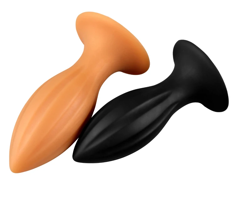 
Most Popular Point Tapered Three Sizes Liquid Silicone Masturbators Safety Huge Soft Anal Plug Adult Sex Toys For Men Women 