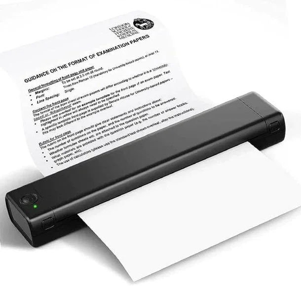Phomemo Portable Letter Printer m08f-letter printer letter size thermal printer for PDF, Word, Images, Web printing