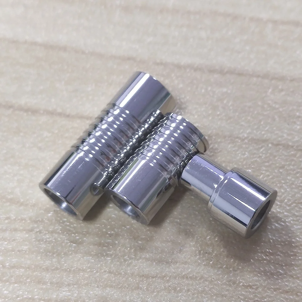 VEROMCA Stainless Steel Clasp Pull Dragon Scale Rope Titanium Steel Bracelet Diy Accessories