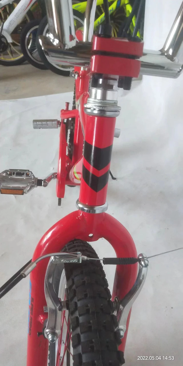 High Quality 20 Inch bmx Stunt Acrobatic Show Bike/ouble Caliper Brake Single Speed Show Bicycle /Street performances and cool b