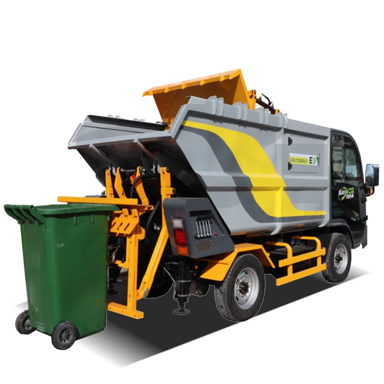 Professional Garbage Truck Manufacturers After Loading Garbage Transport Vehicle After Loading Garbage Truck
