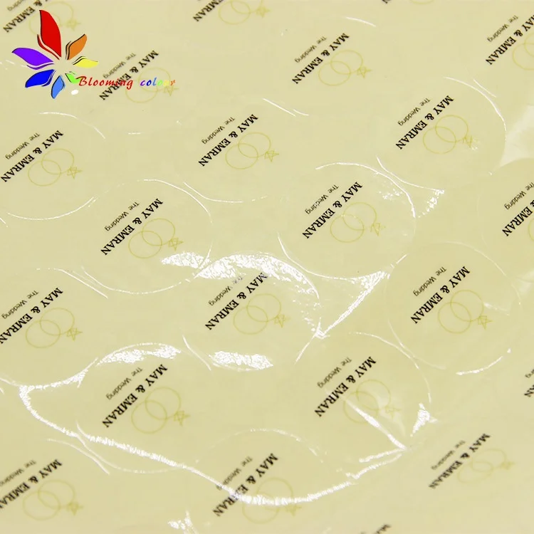 Qingdao factory self adhesive sticker labels / customized sticker printing for garments