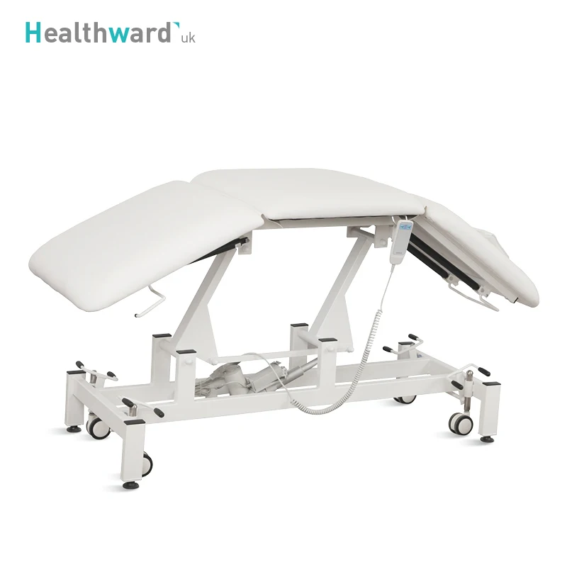 X36 Healthward Hospital Patient Exam Table Multifunction Adjustable Electric Medical Examination Table with Wheels