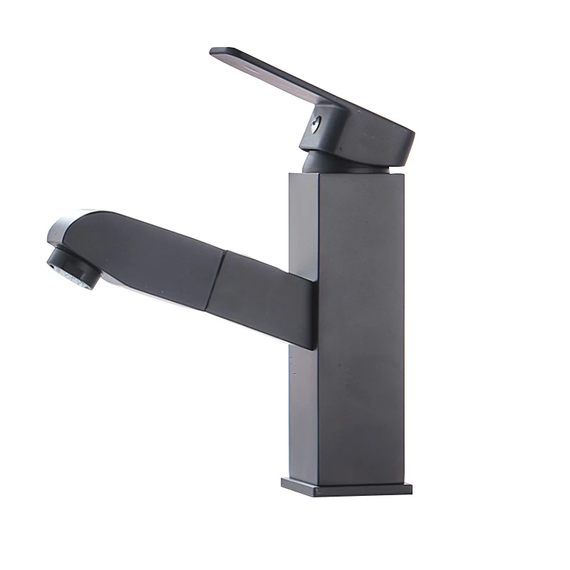 
Good quality pull out washbasin faucet Rotary basin faucet is used for washbasin faucet in toilet 