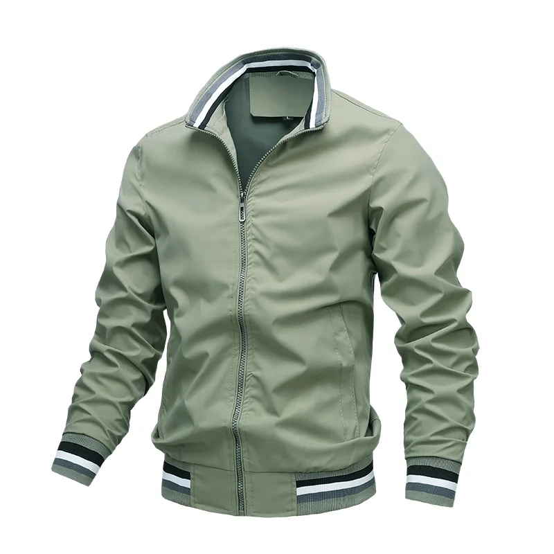 2021 Wholesale Spring&Autumn Light Weight Jogging Tennis Golf Men Outdoor Casual Sports Jacket