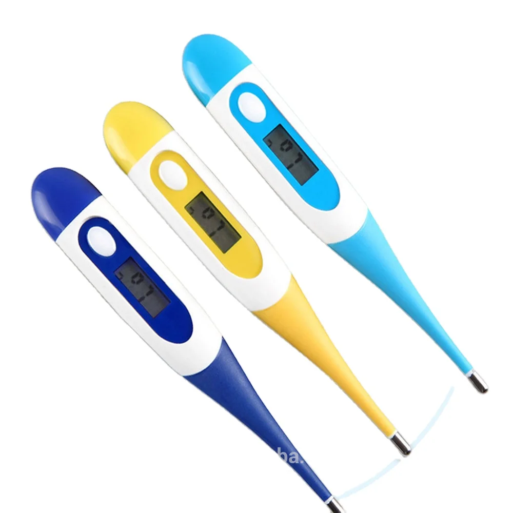 
Rapid Flexible Tip Waterproof Digital Thermometer Digital Clinical Thermometer Price 