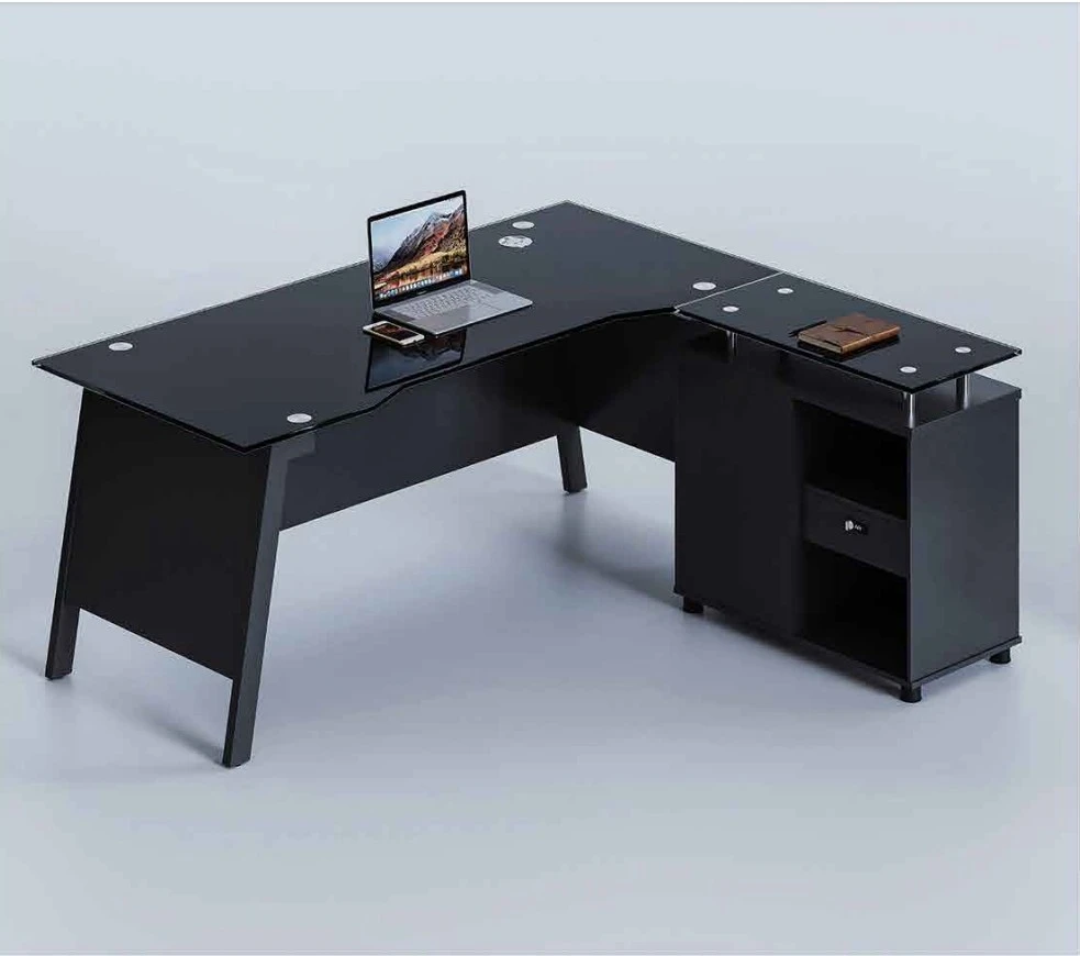 Импортное и экспортное качество, стеклянный стол руководителя, роскошное стекло для офисного стола